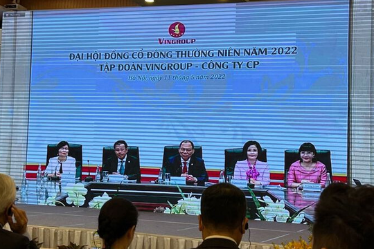 ĐHĐCĐ Vingroup: Tự tin chiếm lĩnh thị trường xe điện, mục tiêu doanh thu 140.000 tỷ đồng