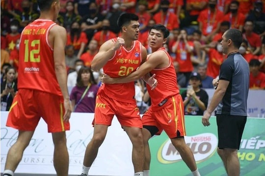 ‏ĐT bóng rổ Việt Nam có thắng lợi lịch sử tại SEA Games 31‏