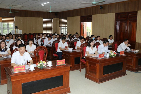 TAND tỉnh Thanh Hóa tổ chức hội nghị trực tuyến sơ kết công tác 6 tháng đầu năm

