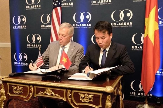 BHXH Việt Nam ký kết hợp tác với Hội đồng Kinh doanh Hoa Kỳ-ASEAN