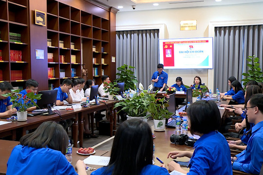 Đại hội Chi đoàn Báo Công lý nhiệm kỳ 2022-2024