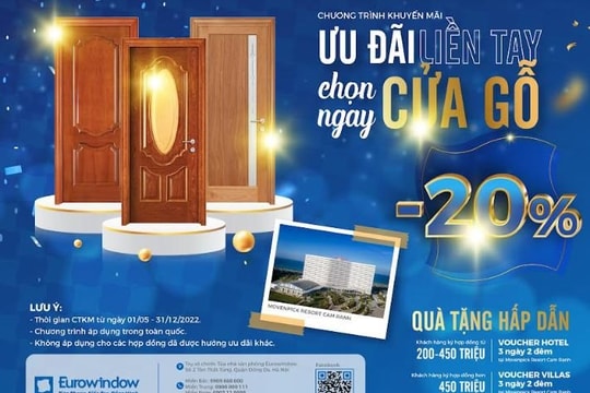 Sản phẩm đẳng cấp - Eurowindow khẳng định vị thế dẫn đầu ở Vietbuild Đà Nẵng 2022  
