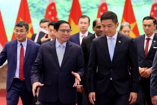Đưa nền kinh tế Việt Nam- Singapore hướng tới "kết nối trên nền tảng số"