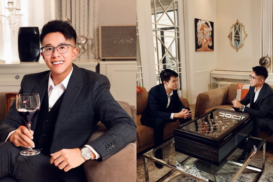 Matt Liu ra dáng quý ông lịch lãm với bộ vest cực bảnh bao, gây choáng khi thẳng tay 'chốt đơn' vài chiếc đồng hồ tiền tỷ