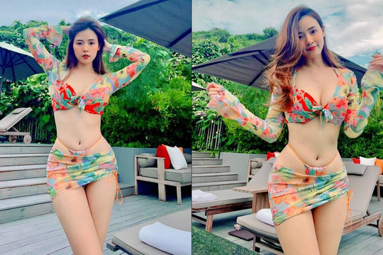 Midu gây sốt khi diện bikini khoe vòng một 'căng tràn', vóc dáng nóng bỏng khiến dân tình không thể rời mắt