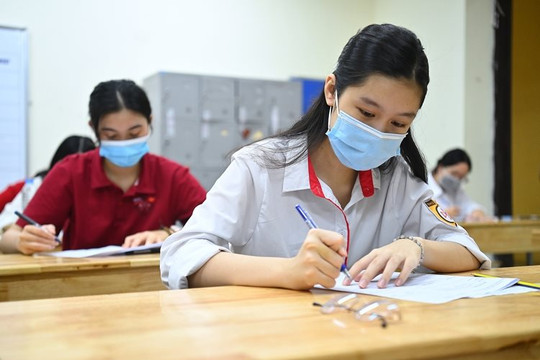 Thí sinh là F0 tham dự kỳ thi tuyển sinh lớp 10 tại phòng thi riêng