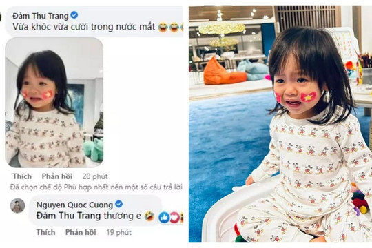 Con gái Cường Đô La vừa khóc vừa cười khi U23 Việt Nam chiến thắng, nguyên nhân là gì?