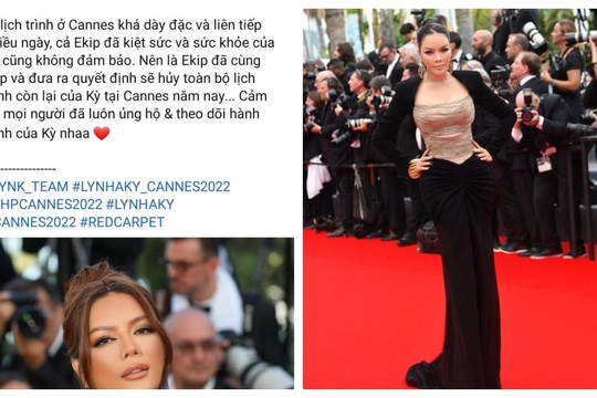 Đang chiếm trọn spotlight thảm đỏ, Lý Nhã Kỳ thông báo dừng lại khiến ai nấy hụt hẫng