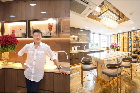 Đàm Vĩnh Hưng khoe cận cảnh từng góc trong dinh thự tiền tỷ, ai nhìn cũng phải xuýt xoa vì độ xa xỉ và giàu sang