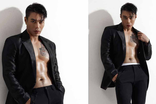 Không còn hình ảnh lầy lội, Lê Dương Bảo Lâm nay gia nhập hội 'soái ca' Vbiz với body 6 múi cuồn cuộn