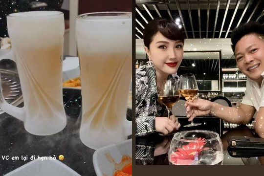 Bảo Thy trốn con đi 'hâm nóng' tình cảm với chồng đại gia, 'mẹ bỉm sữa' khiến dân tình ghen tị khi được ông xã chiều chuộng