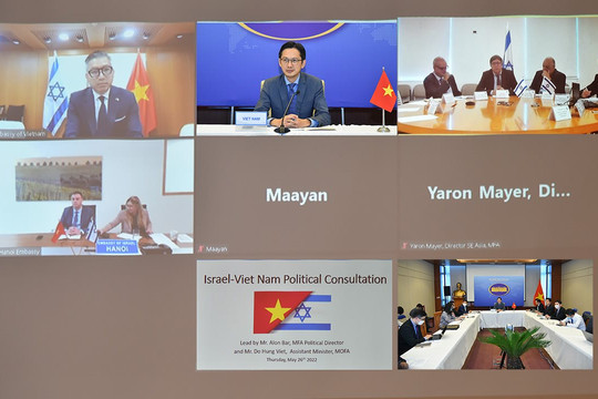 Việt Nam-Israel thúc đẩy đàm phán các hiệp định hợp tác, nghiên cứu mở đường bay thẳng