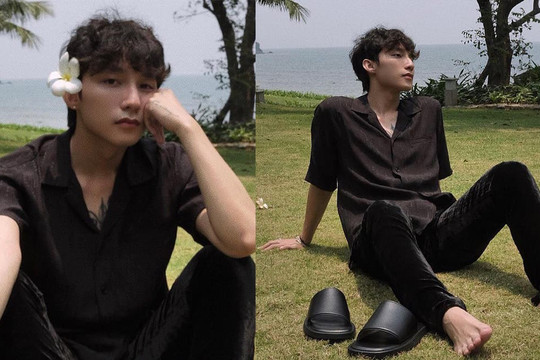 Sơn Tùng đăng loạt ảnh mới cài hoa lên tóc sau tin đồn 'toang' với stylist thân thiết, fan 'đổ bộ' vào đoán lý do