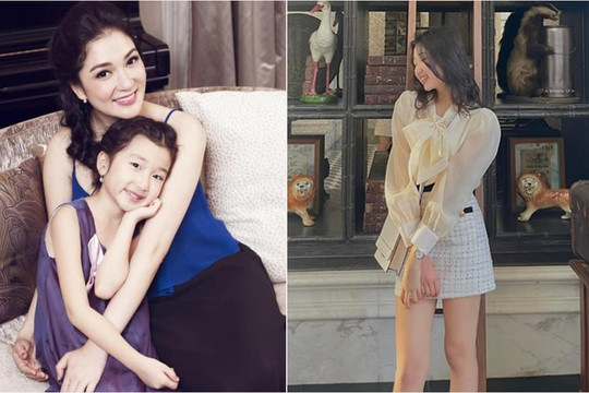 Con gái Nguyễn Thị Huyền gây sốt ở tuổi 15, xinh đẹp và sang chảnh không hề thua kém người mẹ Hoa hậu