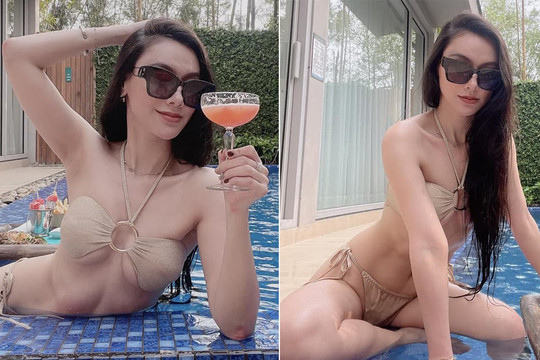 MC Minh Hà gia nhập đường đua bikini, body săn chắc không chút mỡ thừa chiếm spotlight