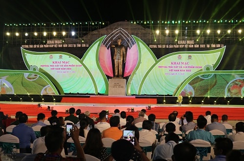 Khai mạc Festival trái cây và sản phẩm OCOP Việt Nam năm 2022 tại Sơn La