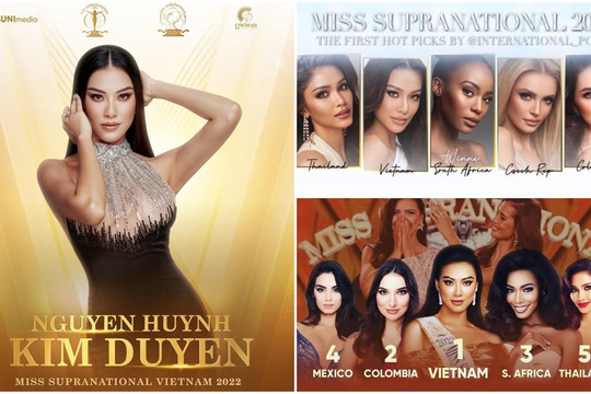 Kim Duyên liên tục được các chuyên trang sắc đẹp ưu ái, dự đoán lọt top cao tại Hoa hậu Siêu quốc gia 2022
