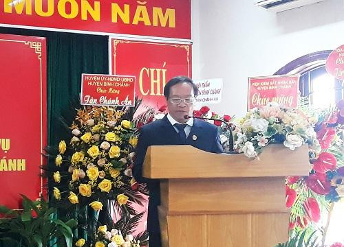 Trao quyết định bổ nhiệm Chánh án TAND huyện Bình Chánh