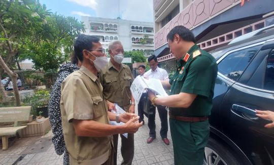 Đại biểu Quốc hội Dương Văn Thăng: Sẽ chuyển kiến nghị của hai CCB Quận 4 lên lãnh đạo TPHCM giải quyết