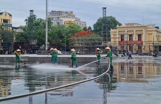 Hải Phòng: ﻿﻿Duy trì môi trường xanh - sạch - đẹp các dịp lễ, sự kiện