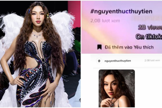Hậu sự cố trên sàn catwalk, Thùy Tiên gây chú ý khi bất ngờ đạt được thành tích ấn tượng