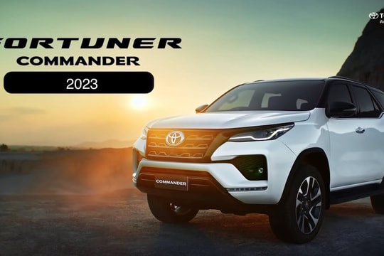 Toyota Fortuner 2023 sẽ dùng động cơ diesel hybrid
