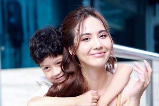 Phan Minh Huyền dành trọn một ngày dẫn con trai đi chơi dịp Quốc tế Thiếu nhi 1/6