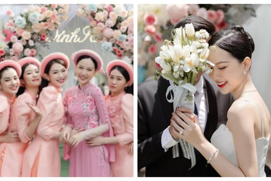 Top 5 Hoa hậu Việt Nam 2020 Phương Quỳnh tổ chức lễ ăn hỏi nhưng vẫn quyết giấu mặt chồng