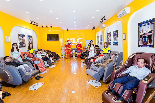 Ghế massage KLC và những công dụng tuyệt vời trong chăm sóc sức khỏe