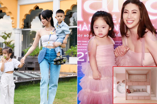 Sao Việt mừng ngày Quốc tế thiếu nhi (1/6): Diệp Lâm Anh nhắn nhủ xúc động tới hai con; Pha Lê tặng nhóc tỳ món quà 'siêu to khổng lồ'