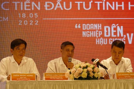 Hậu Giang đẩy mạnh “2 nhanh”, “3 tốt” để thu hút đầu tư