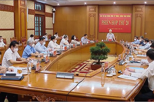 Ban Bí thư quy định chức năng, nhiệm vụ của BCĐ phòng, chống tham nhũng, tiêu cực tỉnh, thành phố
