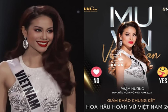 Rộ tin Phạm Hương sẽ về Việt Nam đảm nhận vị trí giám khảo trong đêm Chung kết Hoa hậu Hoàn vũ