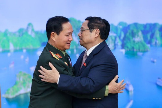 Tăng cường hợp tác toàn diện giữa hai nước, hai quân đội Việt Nam-Lào