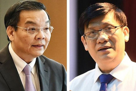 Bộ Chính trị đề nghị kỷ luật ông Chu Ngọc Anh và ông Nguyễn Thanh Long