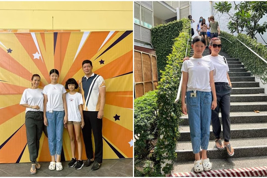 Gia đình Bình Minh vui vẻ đi chơi ngày cuối tuần: Ngoại hình 2 con gái được khen tới tấp, ba mẹ lại tình tứ hết cỡ