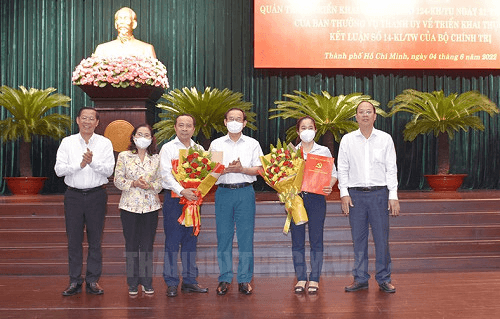 Chỉ định 2 đồng chí tham gia BCH Đảng bộ TPHCM nhiệm kỳ 2020-2025