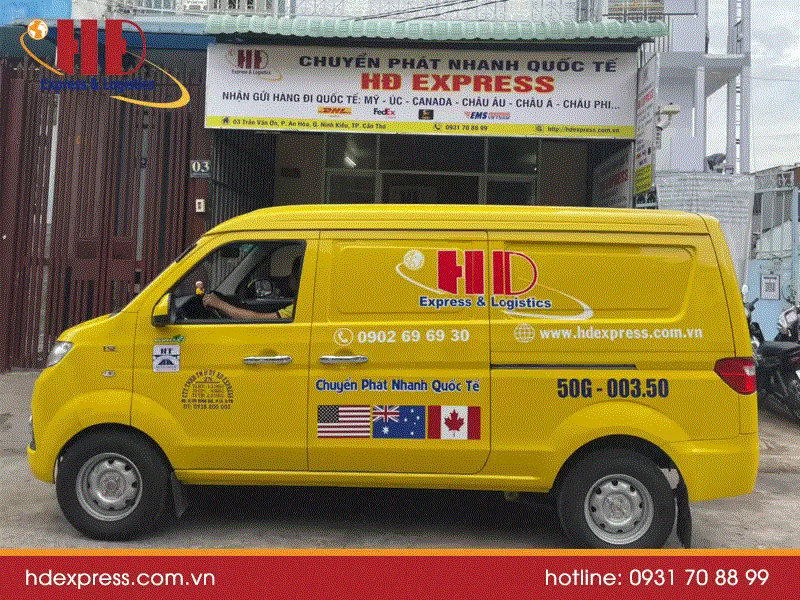 ‏HĐ Express - Công ty gửi hàng đi Mỹ tại Cần Thơ uy tín‏