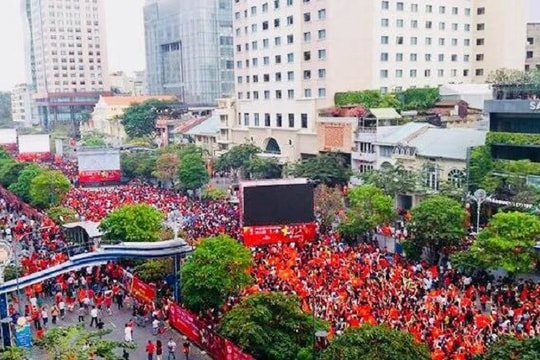 TPHCM: Tạm dừng lưu thông các loại xe vào đường Nguyễn Huệ từ 19h - 22h ngày 08/06