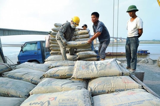 Lượng tiêu thụ xi măng đang phục hồi mạnh