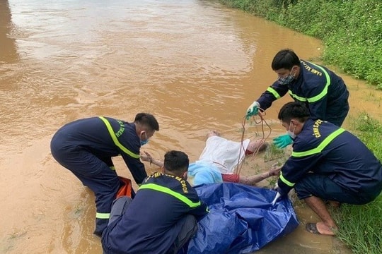 Đã tìm thấy thi thể nạn nhân đuối nước ở Sông Mã