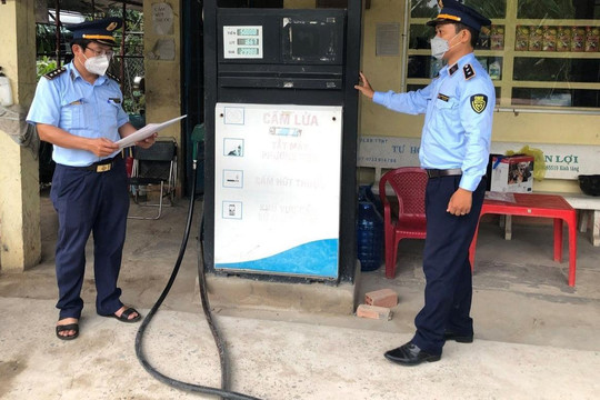 Tiền Giang: Vi phạm điều kiện kinh doanh, một cây xăng bị phạt 50 triệu đồng