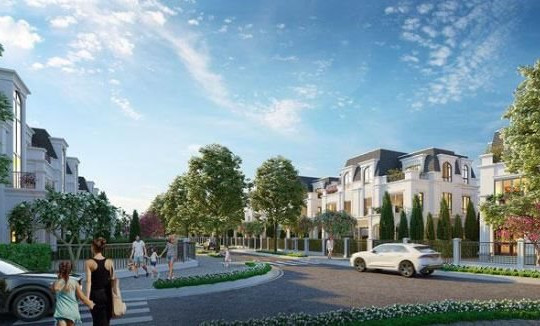 Ngất ngây với biệt thự phong cách Hoàng Gia Anh tại Hinode Royal Park