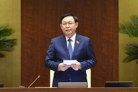 Chủ tịch Quốc hội kết luận nội dung chất vấn Thống đốc NHNN Việt nam