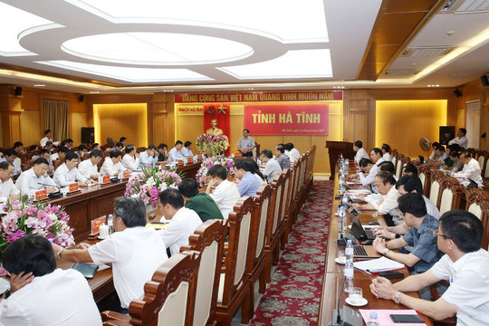 Thủ tướng: Khẩn trương có phương án tiếp tục triển khai, hoặc dừng dự án mỏ sắt Thạch Khê