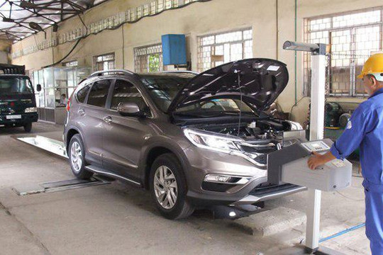 Hơn 50.000 phương tiện trượt đăng kiểm lần đầu