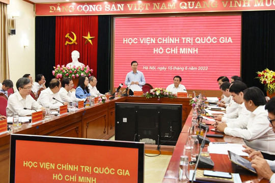 Học viện Chính trị Quốc gia Hồ Chí Minh phải trở thành một "túi khôn" của Đảng