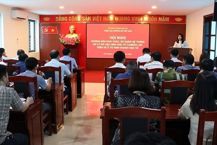 Hướng dẫn khai thác dữ liệu camera trên ô tô kinh doanh vận tải