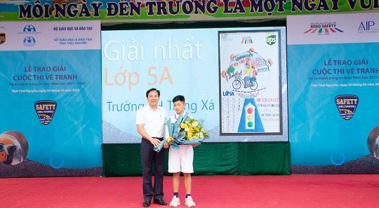 Thái Nguyên: Tổ chức Lễ trao giải Cuộc thi vẽ tranh về an toàn giao thông