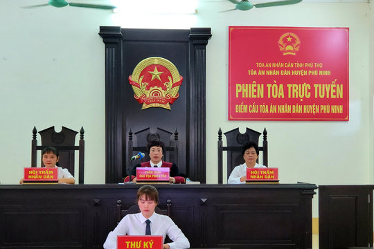 Xét xử trực tuyến vụ án mua bán trái phép chất ma túy